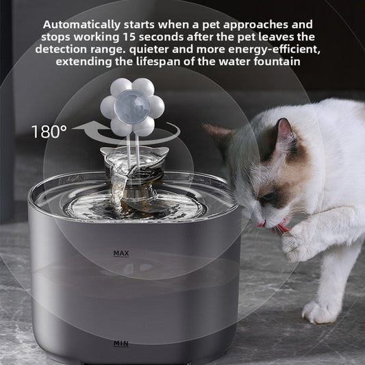 Automatic Circulating Pet Water Dispenser with Smart Sensor